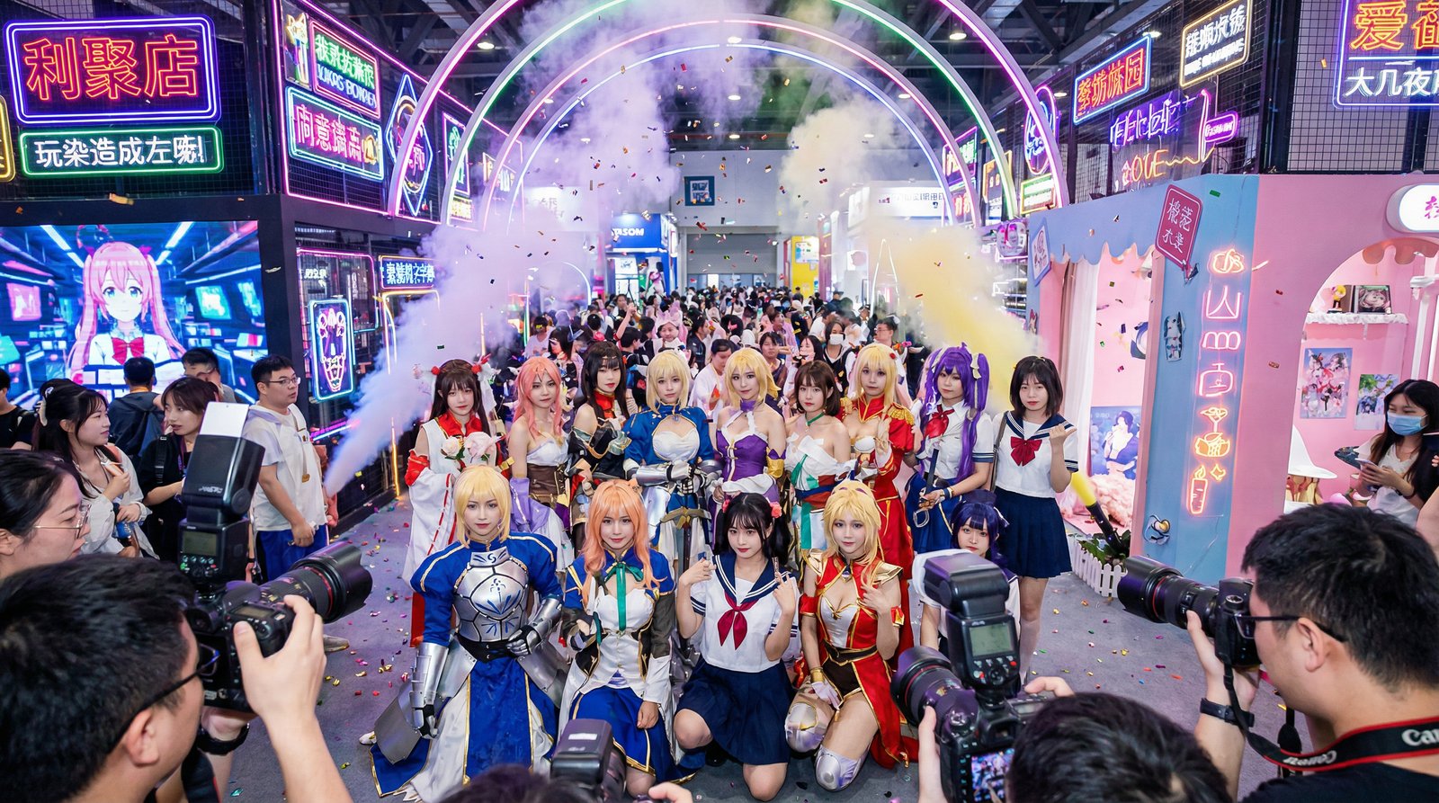 蜜桃Cosplay活动视频